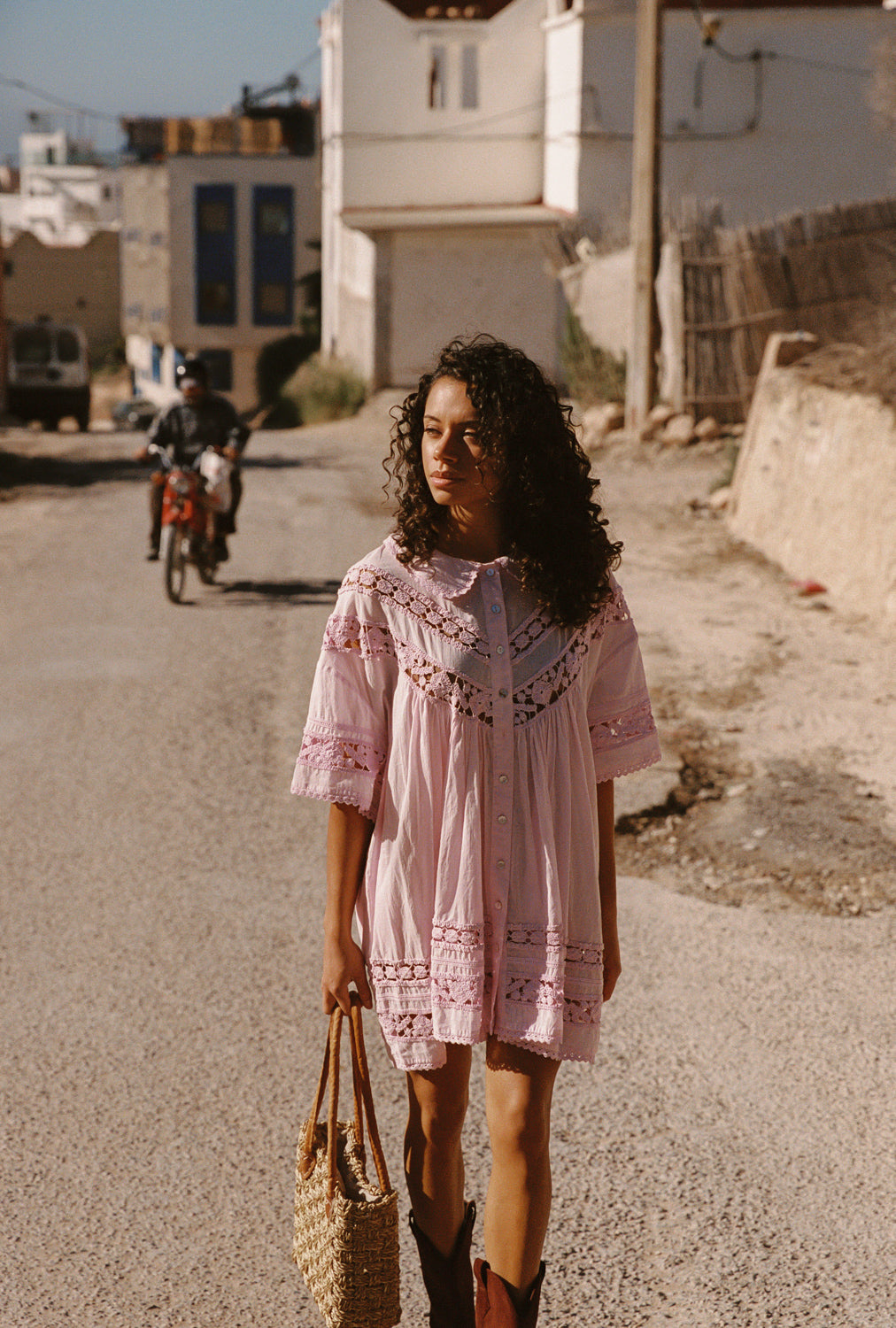 TESSERA NOLA BUTTON DOWN DRESS