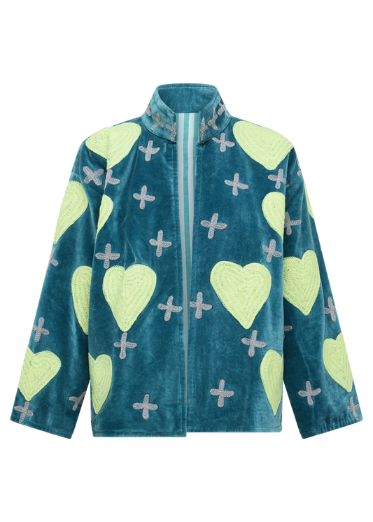KC SOURCED ARTISANAL EMBROIDERED JACKET
