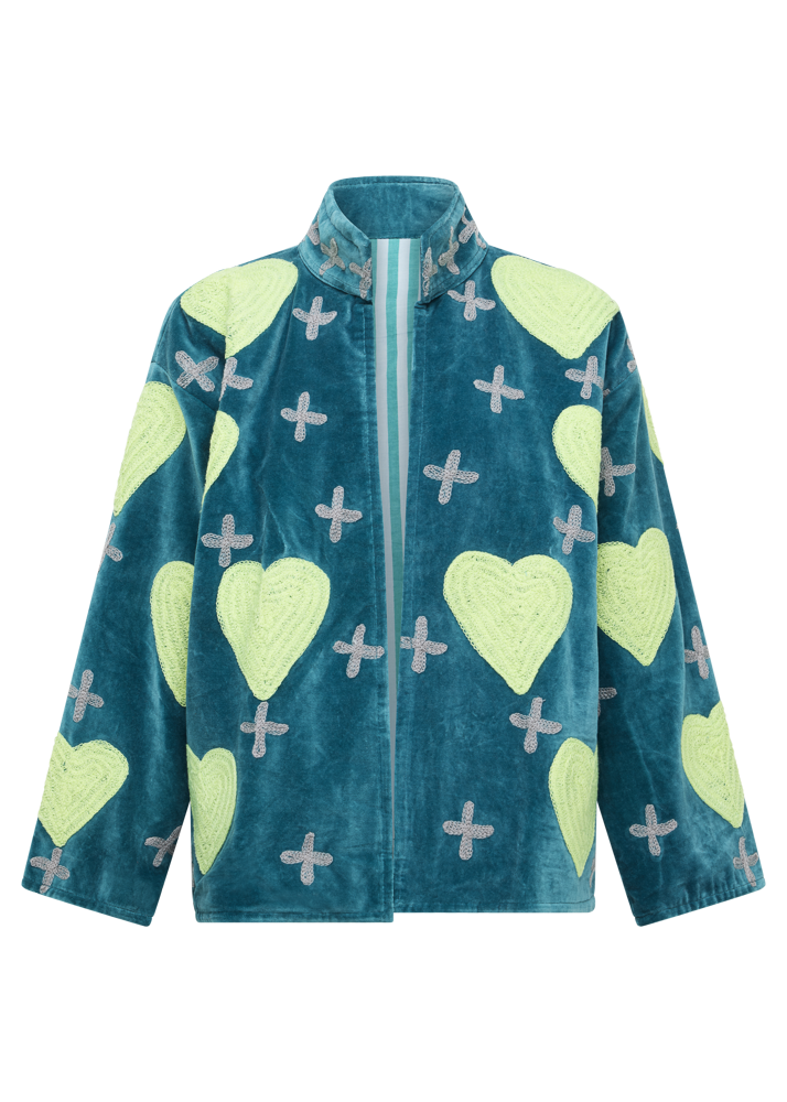 KC SOURCED ARTISANAL EMBROIDERED JACKET