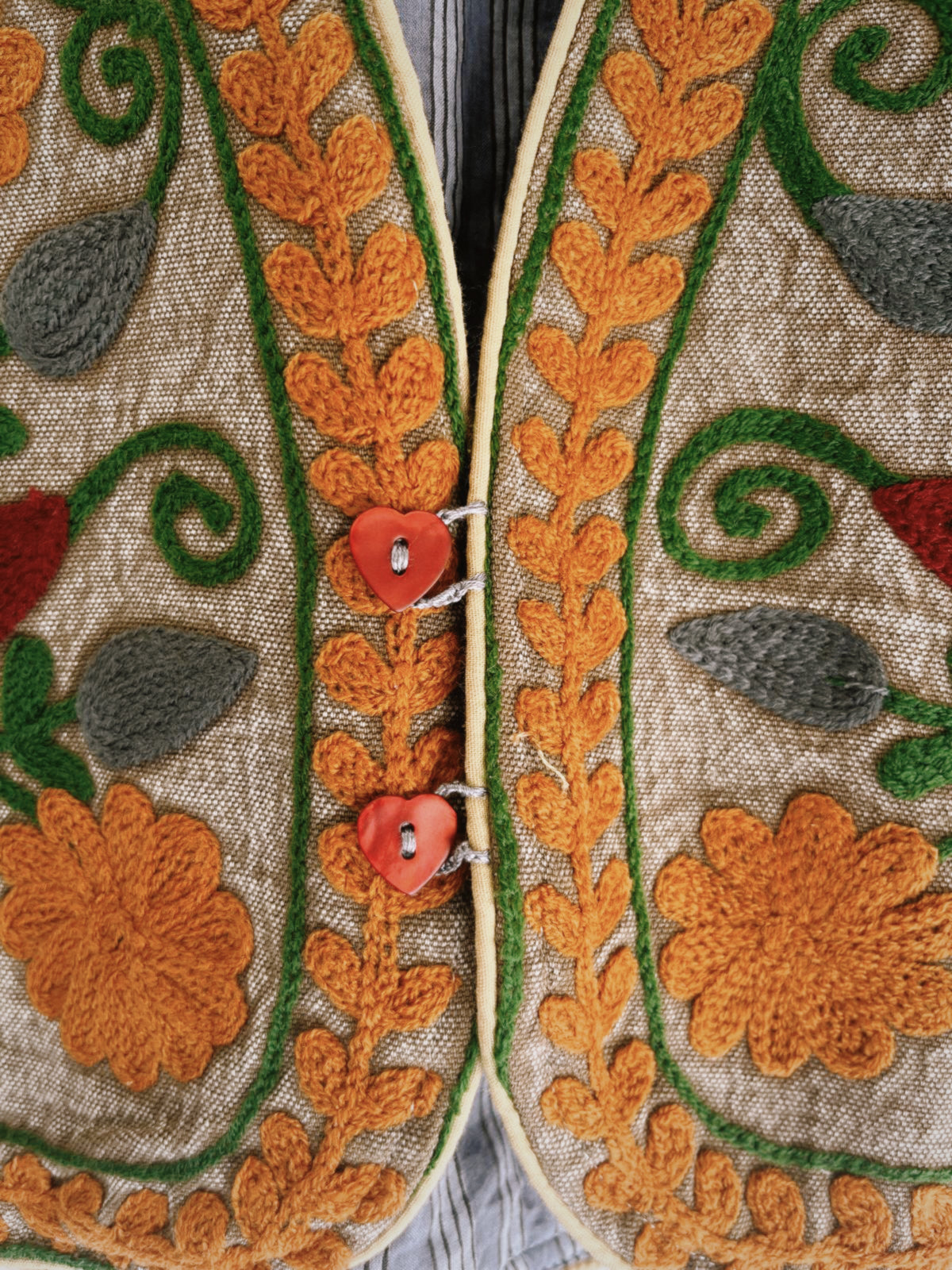 KC Embroidered Vest