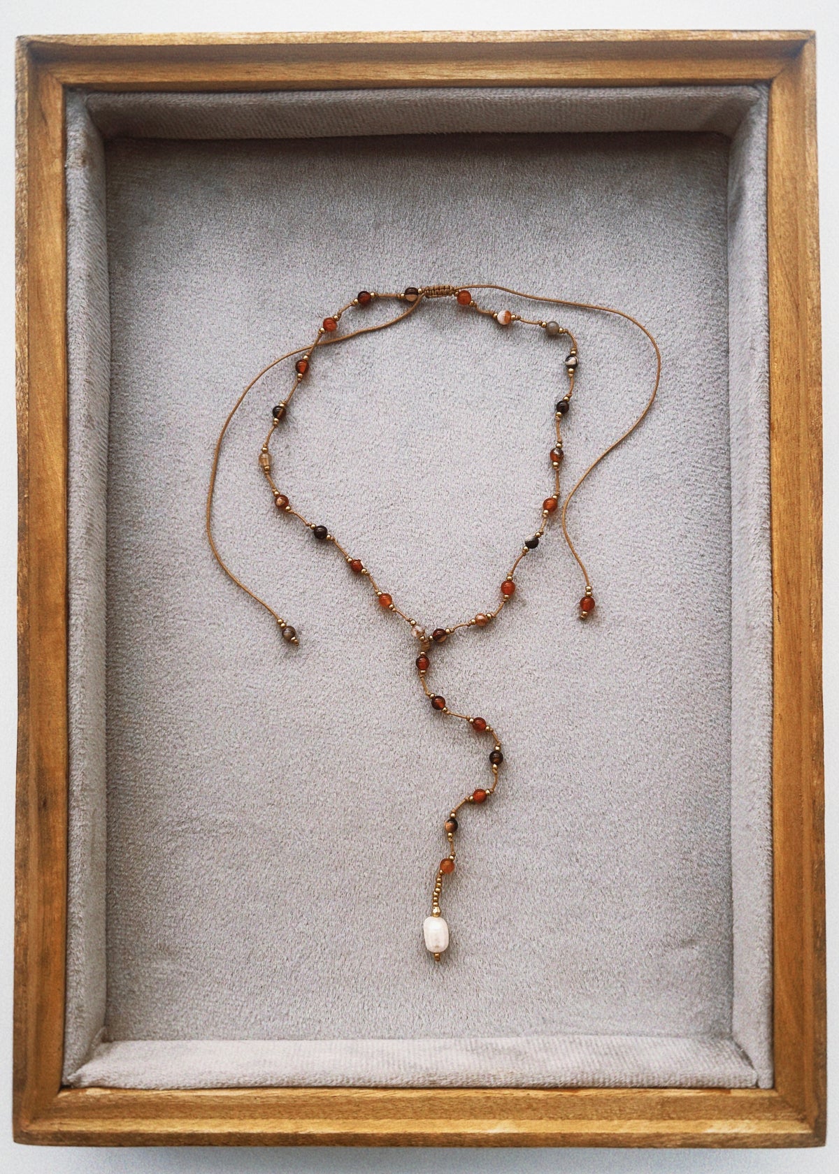 Pearl Drop Bead Necklace