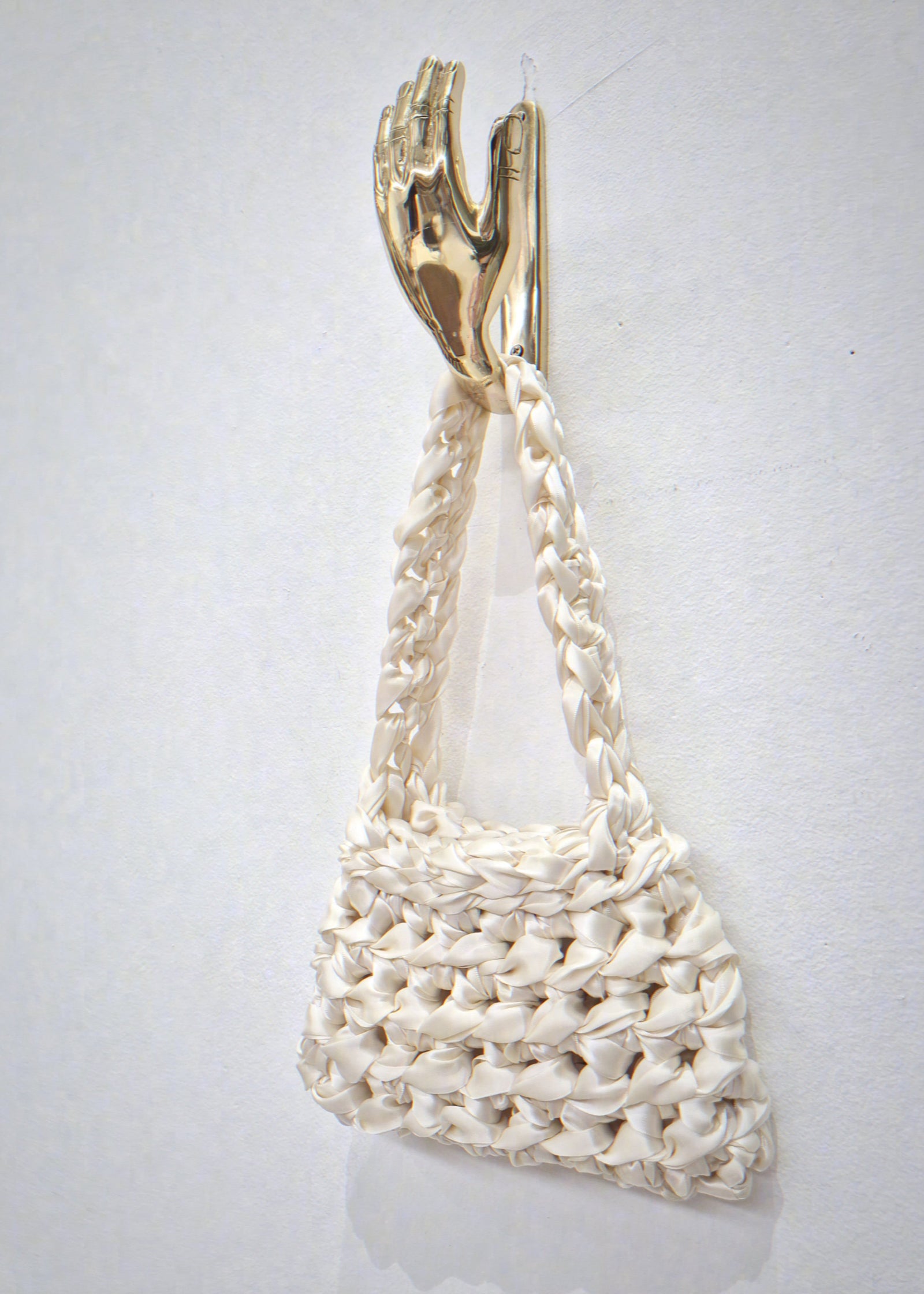 NOTT-IE LONG HANDLE BAG IVORY WHITE