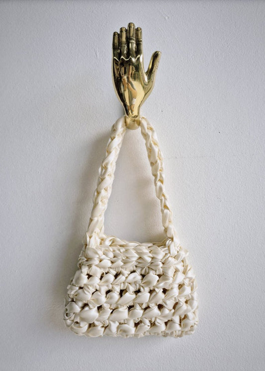 NOTT-IE LONG HANDLE BAG IVORY WHITE