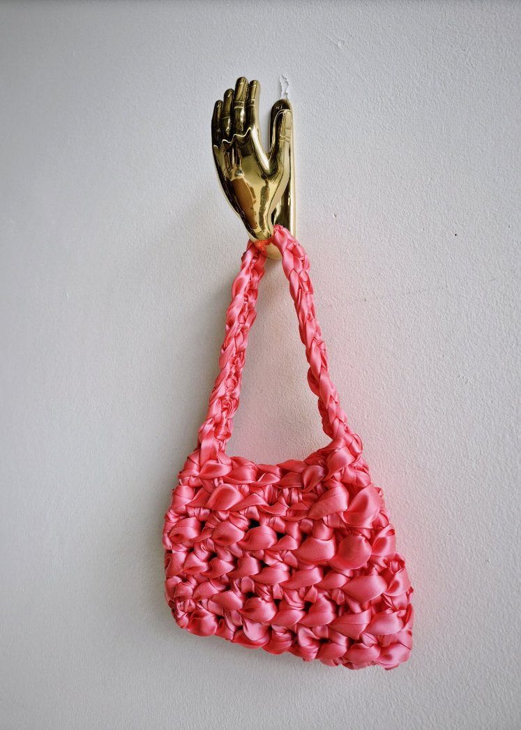 NOTT-IE LONG HANDLE BAG BUBBLEGUM PINK