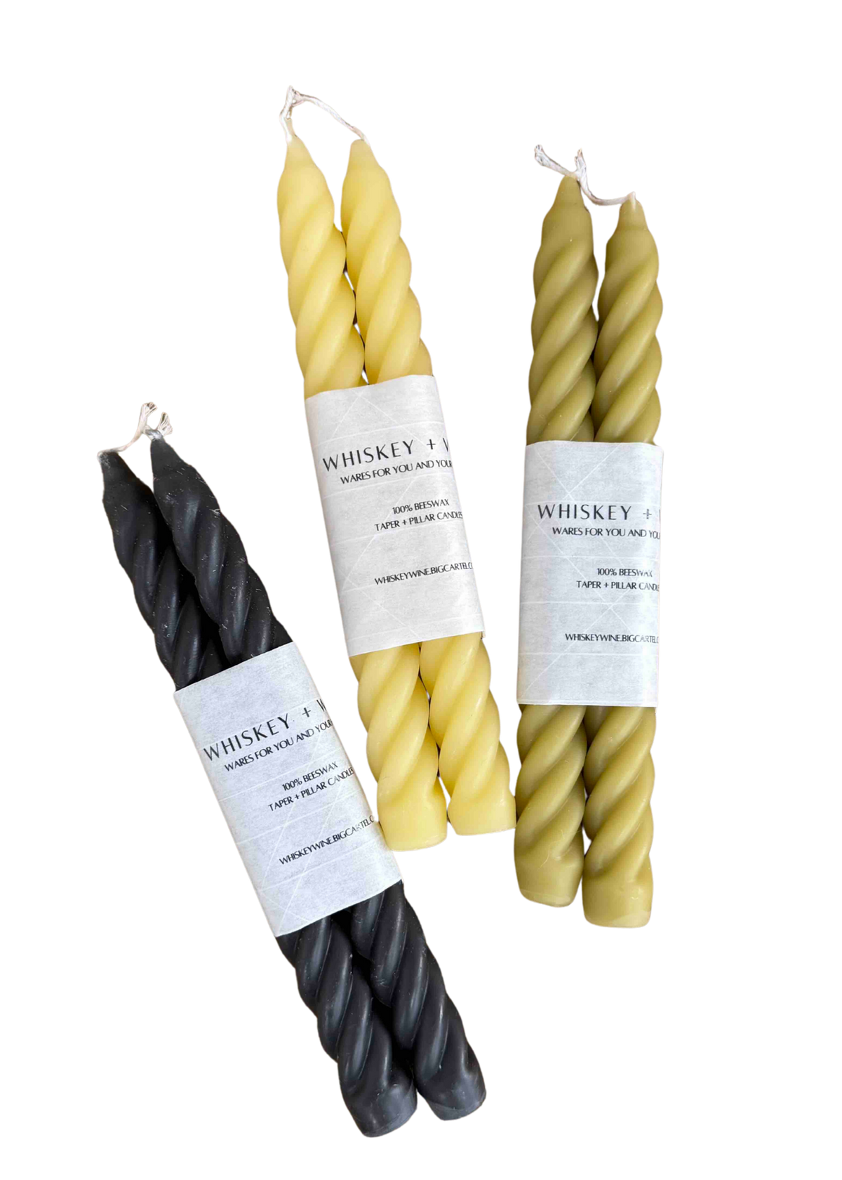 Twisted Taper Candle