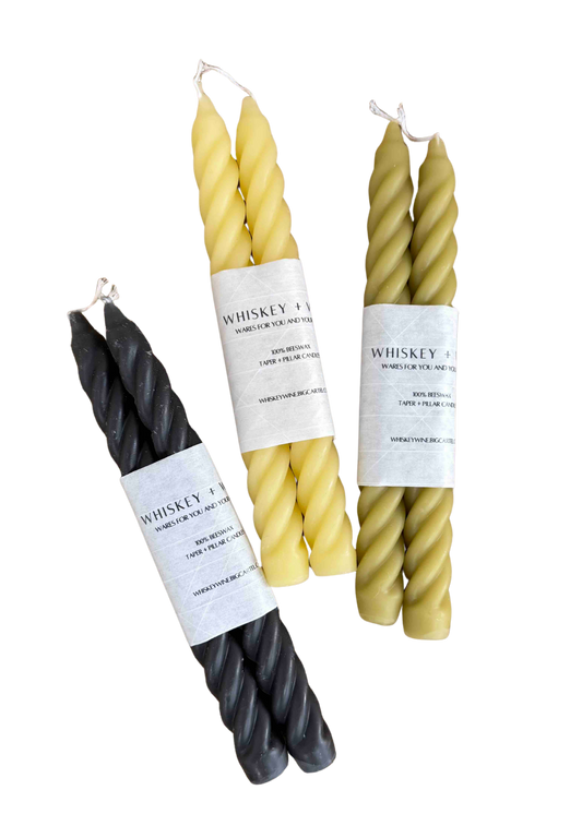 Twisted Taper Candle