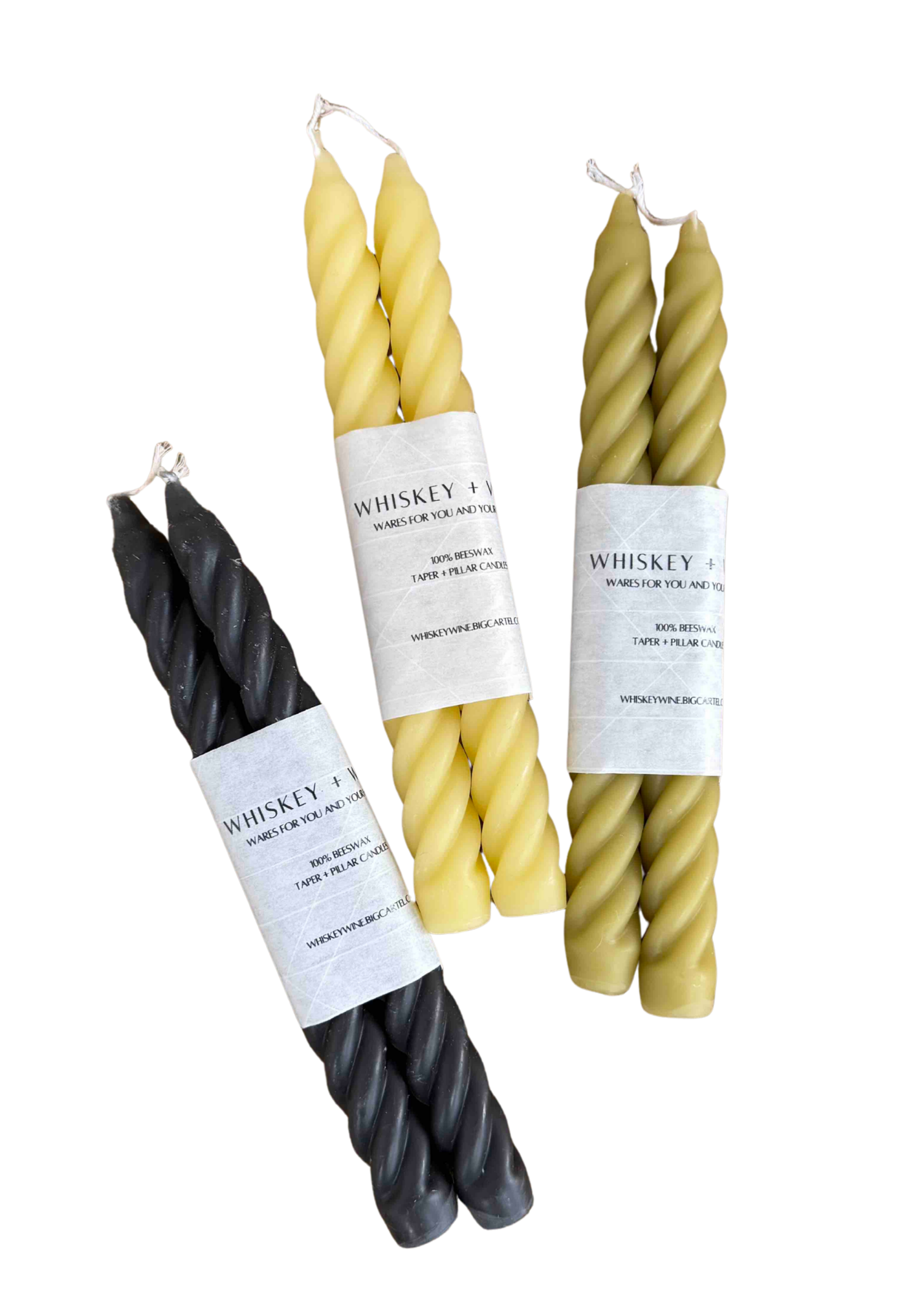 Twisted Taper Candle