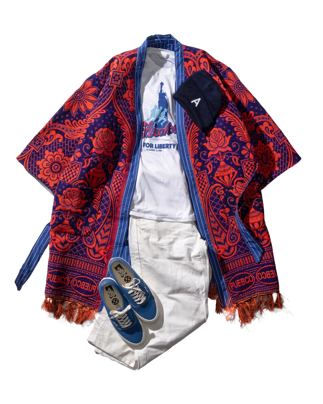 RUG FABRIC REVERSIBLE GOWN