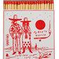 COWBOY SQUARE MATCHBOXES