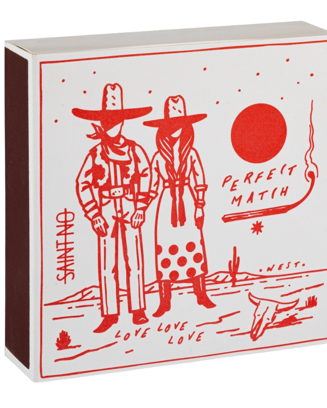 COWBOY SQUARE MATCHBOXES