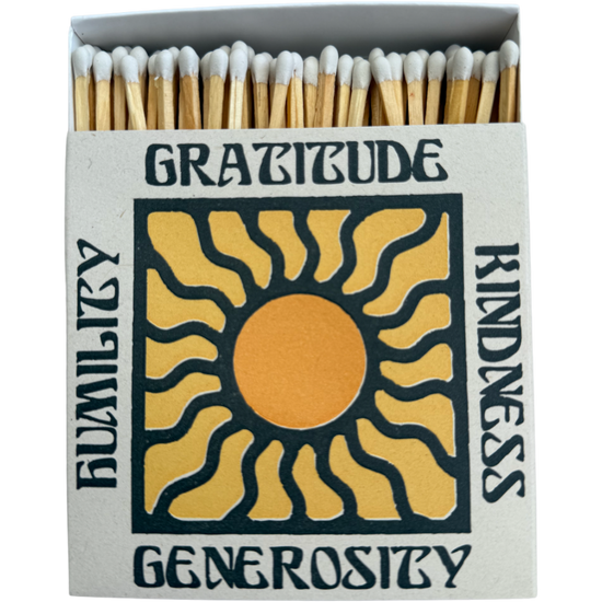 GRATITUDE + KINDNESS SQUARE MATCHBOXES – Kinga Csilla