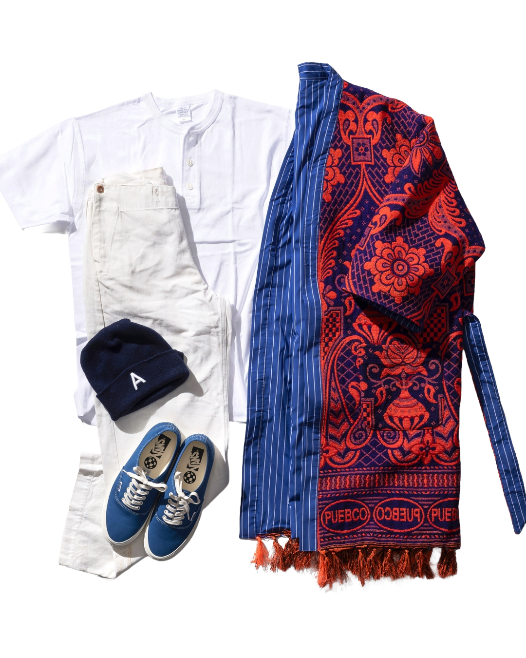 RUG FABRIC REVERSIBLE GOWN