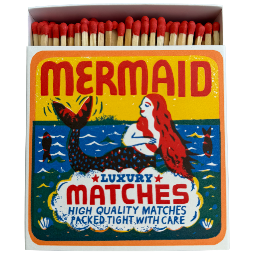 MERMAID SQUARE MATCHBOXES
