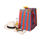 PUEBCO RECYCLED PLASTIC STRIPE BAG