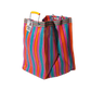 PUEBCO RECYCLED PLASTIC STRIPE BAG