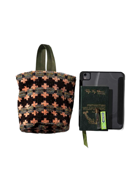 PUEBCO TRUCK SEAT FABRIC BUCKET BAG