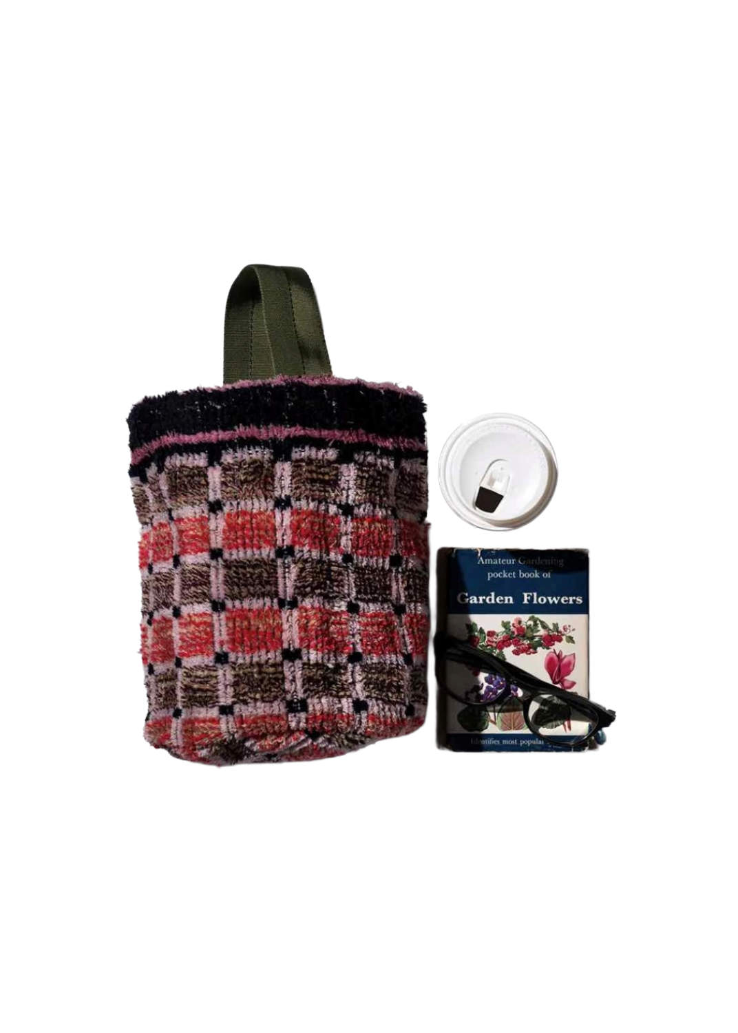 PUEBCO TRUCK SEAT FABRIC BUCKET BAG