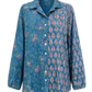 Zaffre Block Print Chalm Shirt