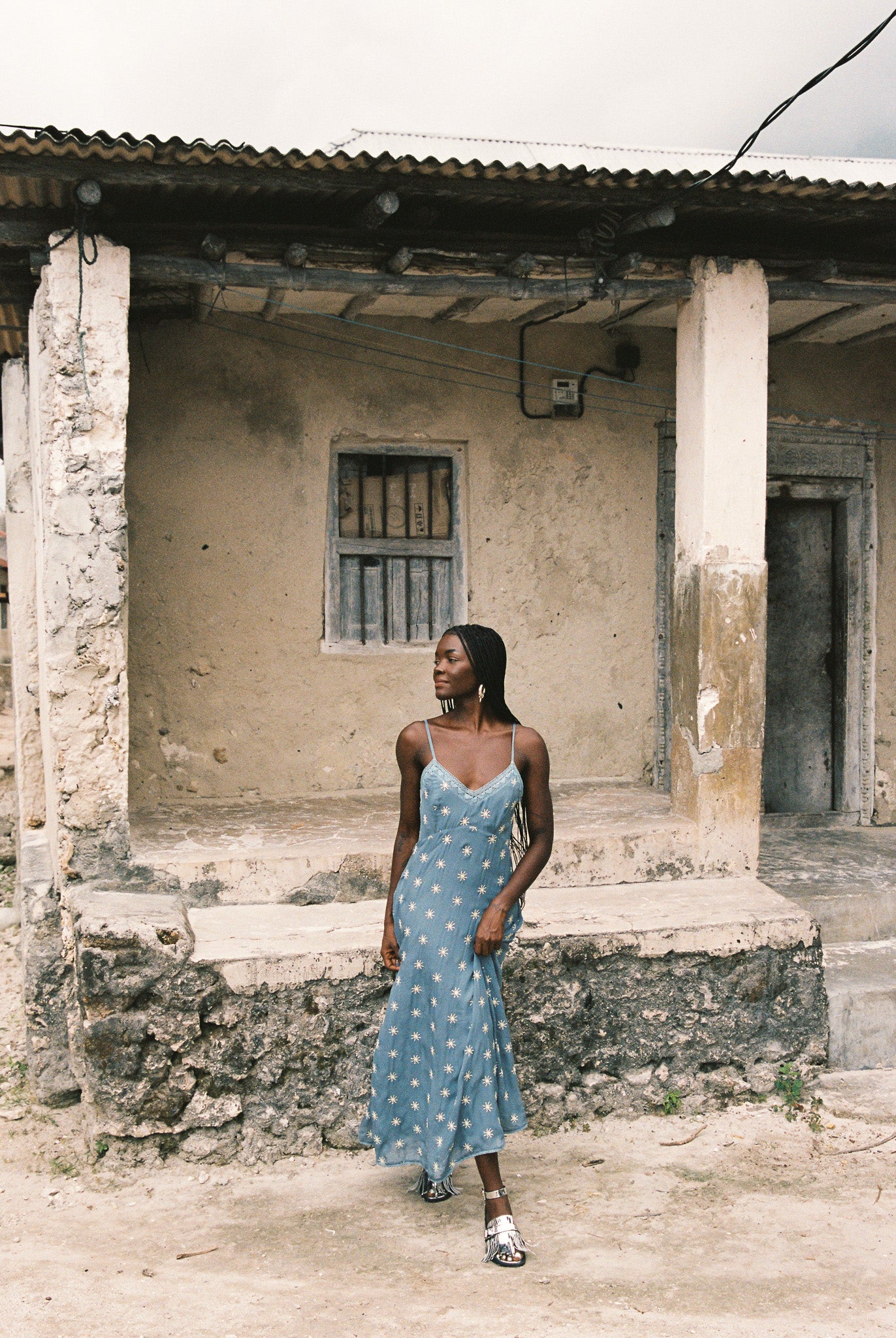 SOLSTICE MALTER MIDI DRESS