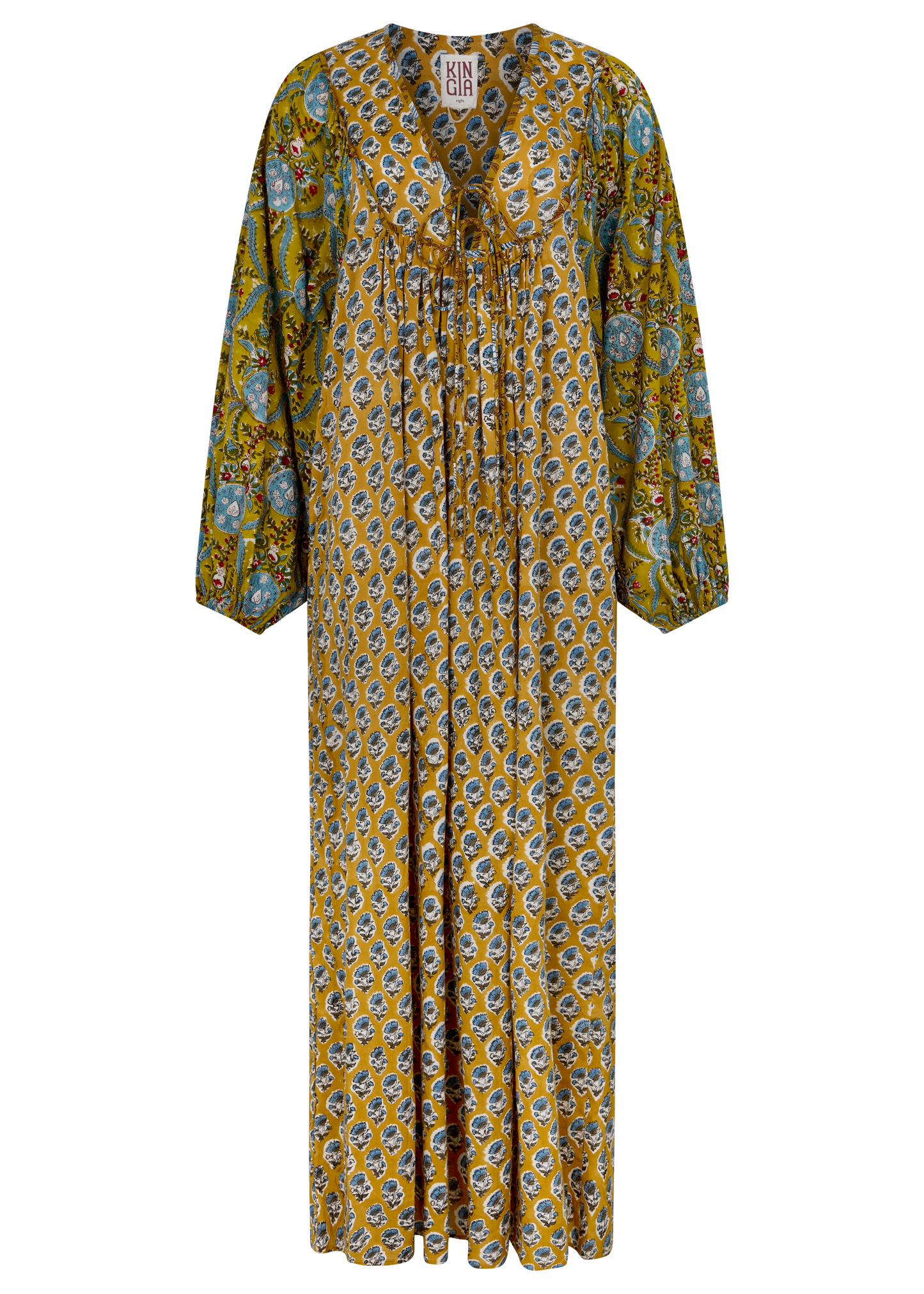 ZOYA BLOCK PRINT MARRAKECH DRESS