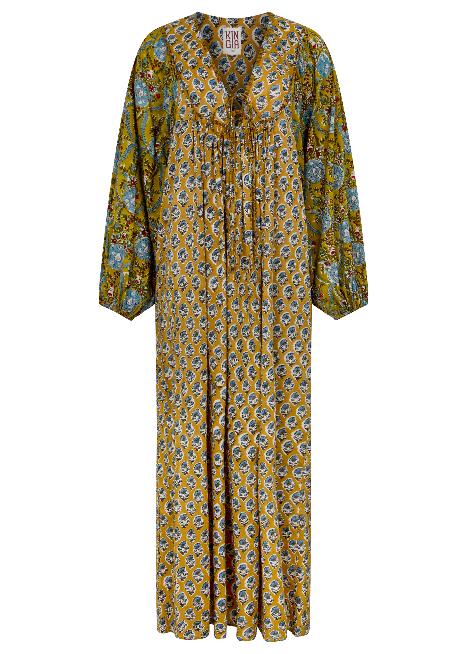 ZOYA BLOCK PRINT MARRAKECH DRESS