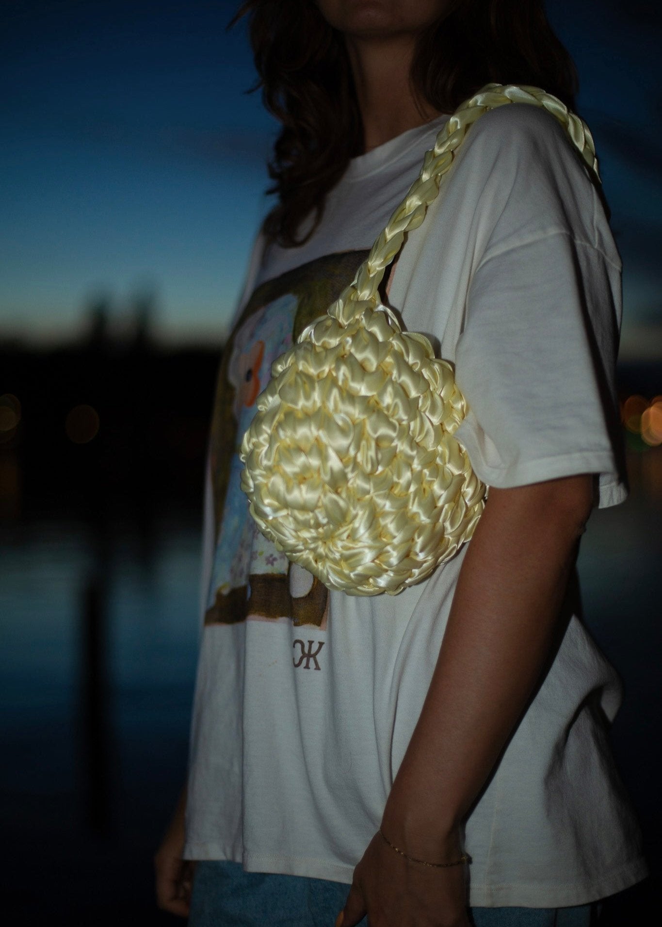 NOTT V SHOULDER BAG LIGHT YELLOW