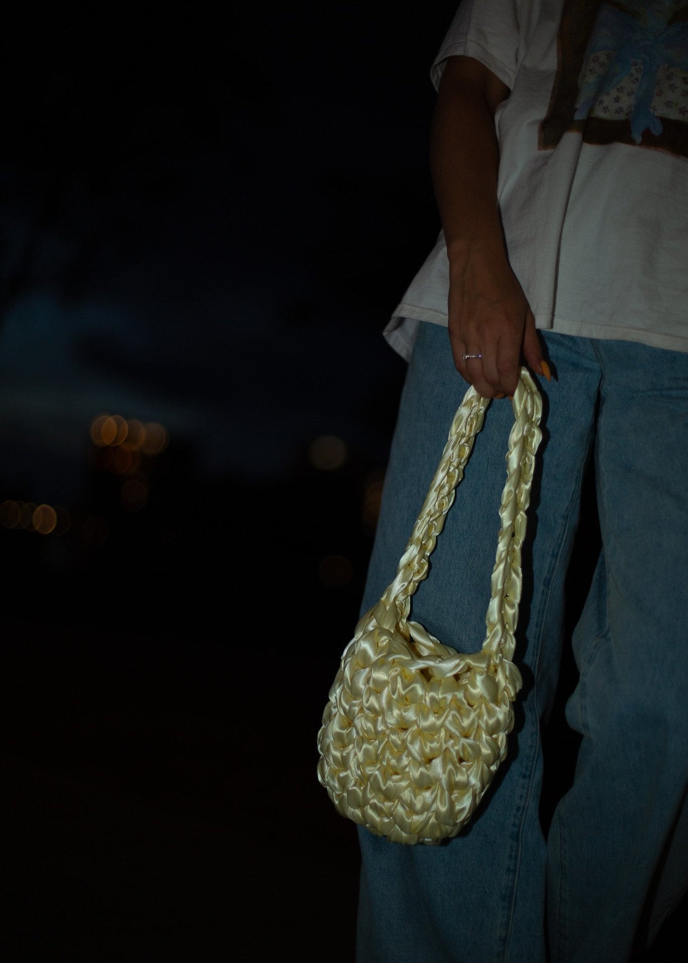 NOTT V SHOULDER BAG LIGHT YELLOW