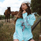 REX DRAGON ROSES LS TEE