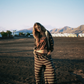HADES STRIPE WIDE LEG PANT