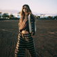 HADES STRIPE WIDE LEG PANT