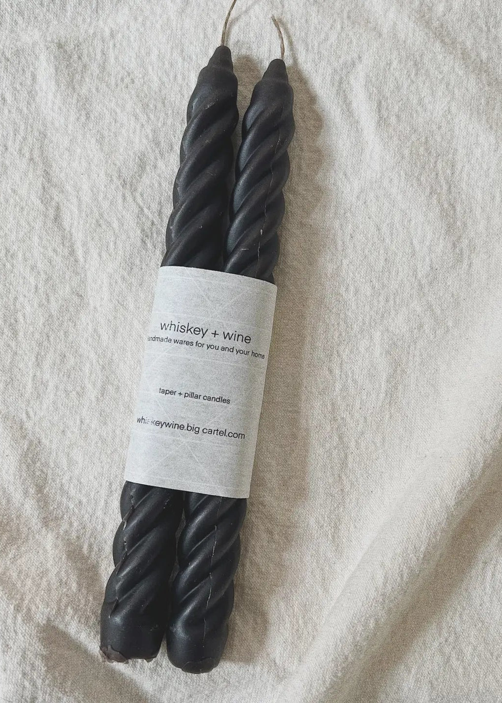 TWISTED TAPER CANDLE