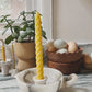 TWISTED TAPER CANDLE