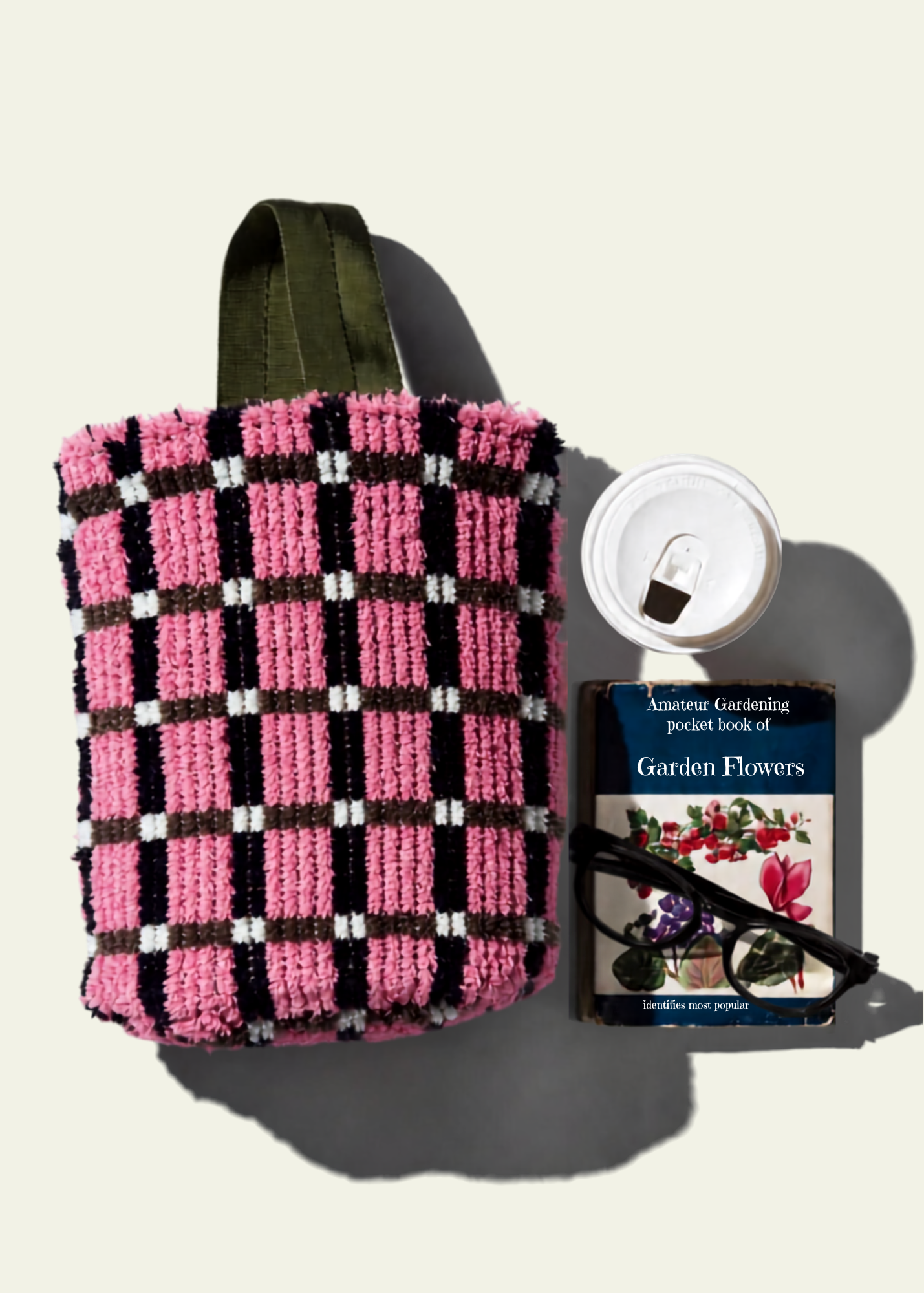 PUEBCO TRUCK SEAT FABRIC BUCKET BAG