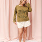Peace Raw Long Sleeve Tee