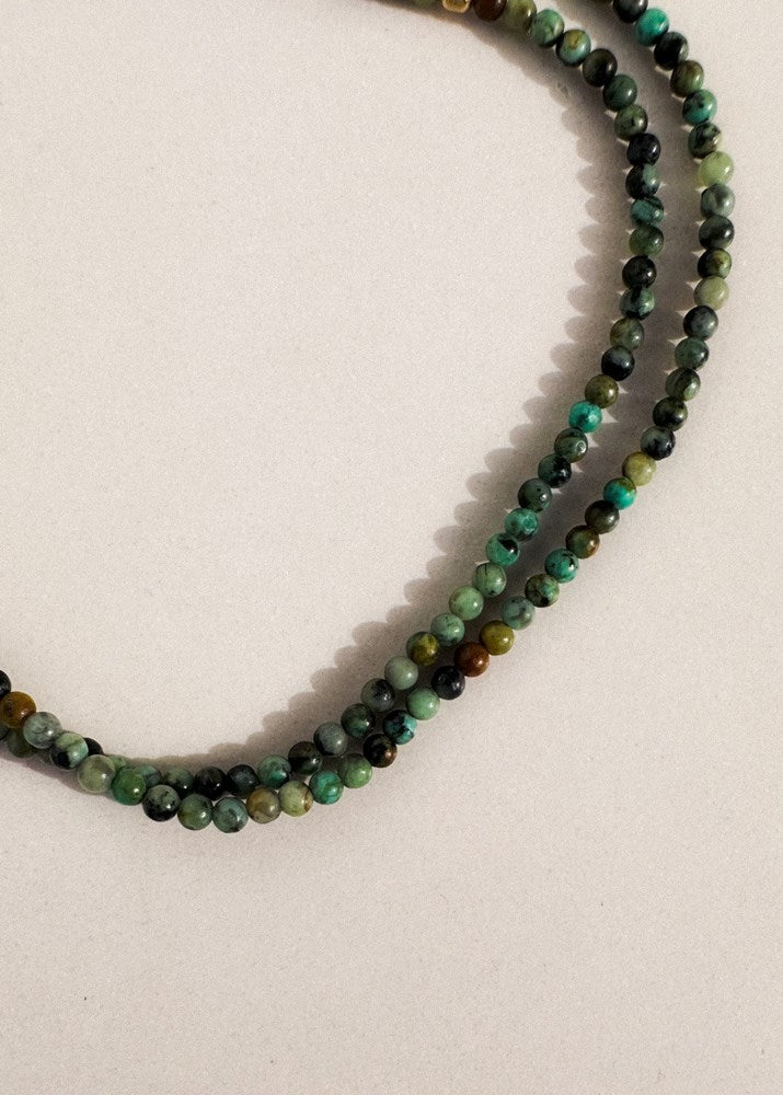 LUCKY JASPER NECKLACE